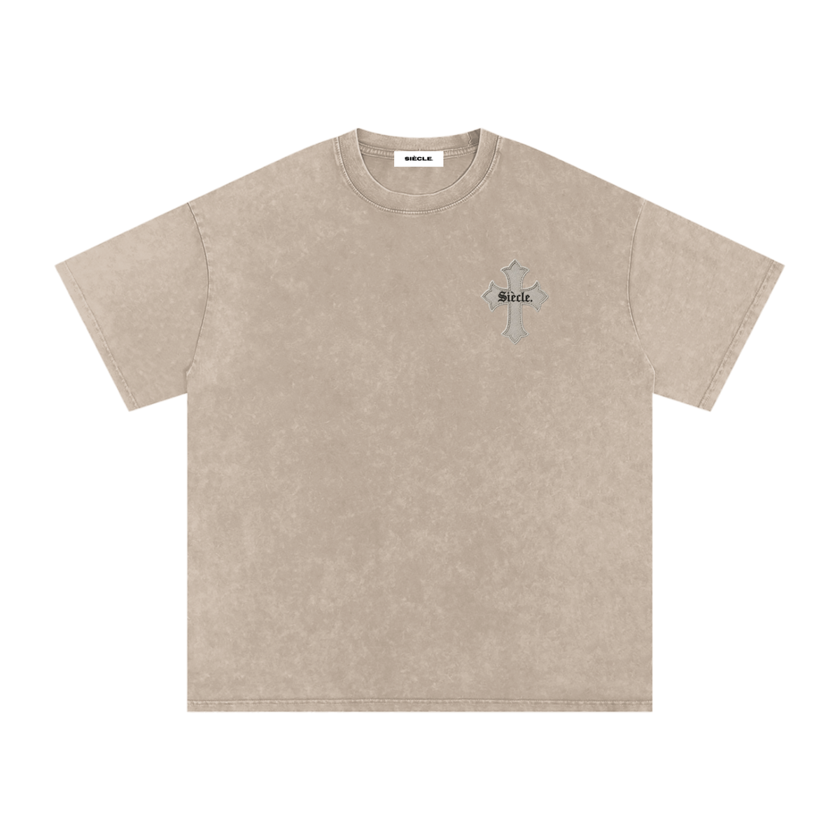 T-shirt oversized effet snow wash — SIÈCLE