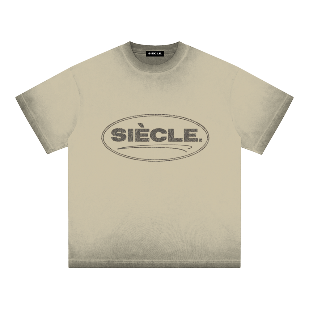 Reverse Dyed Loose Cotton T-Shirt